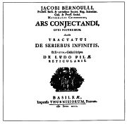 Bókin Ars Conjectandi