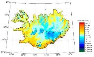 Af hverju er Vatnajökull ekki á Norðurlandi?